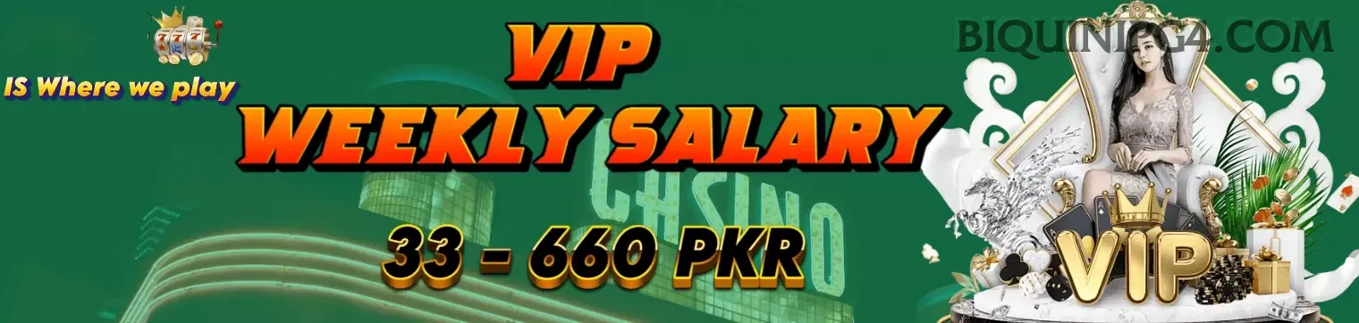 Cashback VIP biquinipg - reembolso semanal